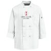 Eight Knot Button Chef Coat with Thermometer Pocket Thumbnail