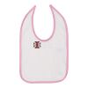 Infant Contrast Trim Premium Jersey Bib Thumbnail