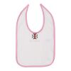 Infant Contrast Trim Premium Jersey Bib Thumbnail