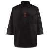 Black Knot Button Chef Coat Thumbnail